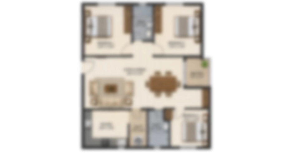 Aven Borivali Layout Floor Plan